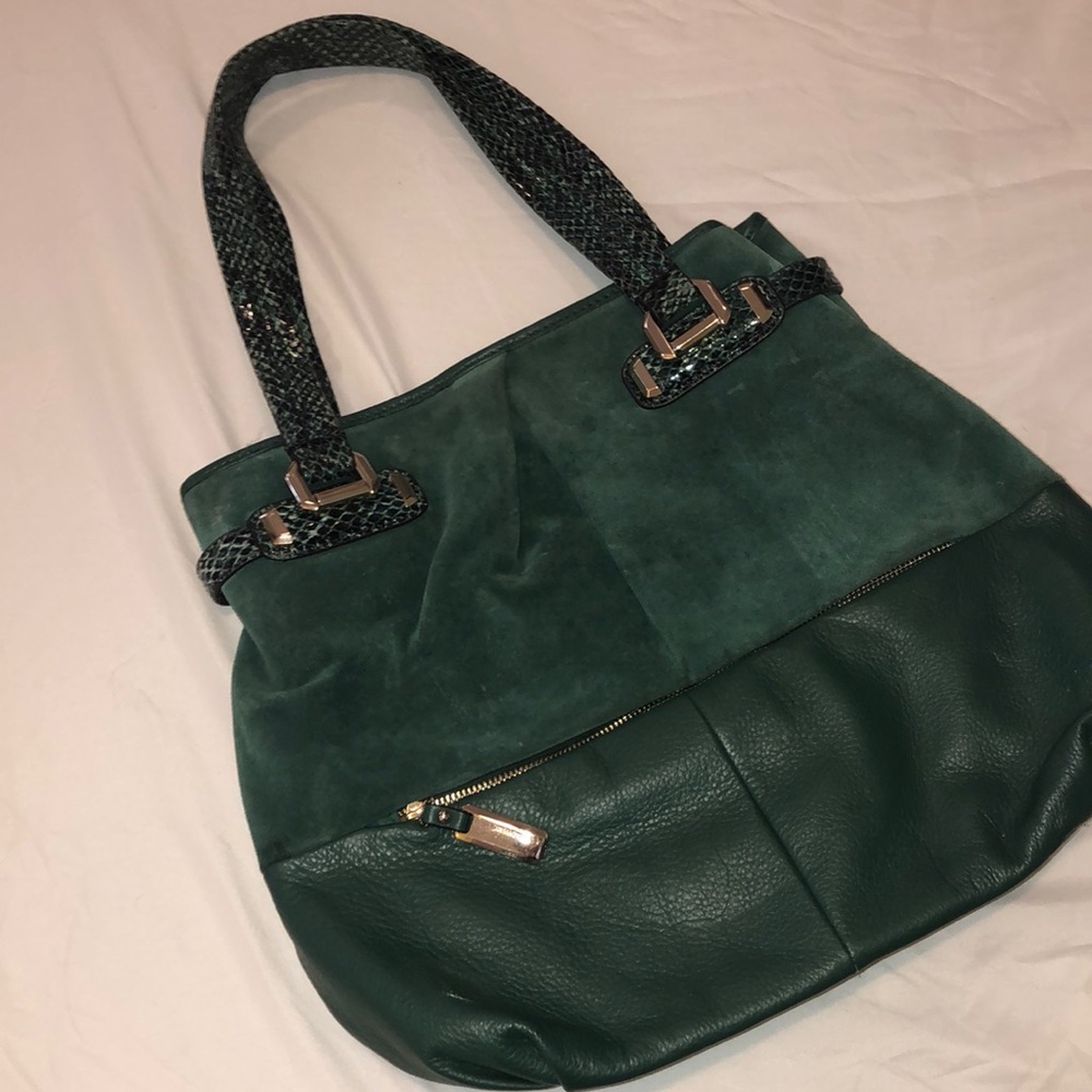 B Makowsky Large Shoulder Bag EUC